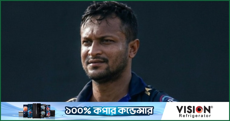 ঘূর্ণি জাদুতে সাকিবের জোড়া উইকেট, অল্প রানে আটকা ডাম্বুলা